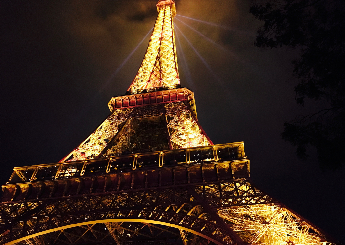 Eiffel Tower Guided Steps and Adventure by Night (Private)