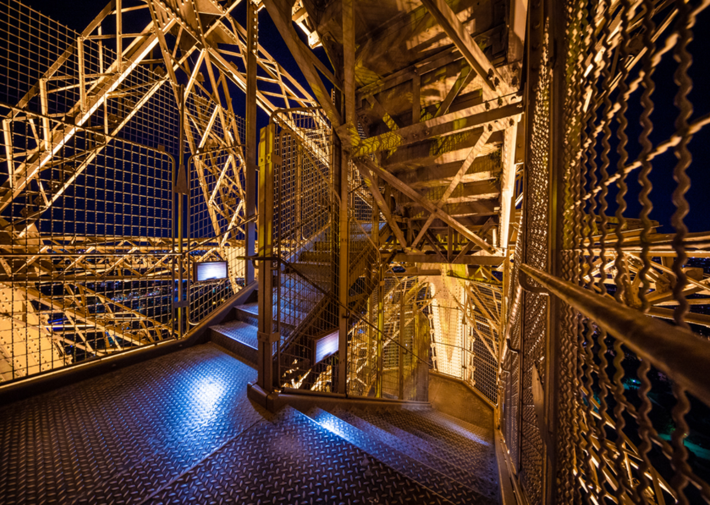 Eiffel Tower Guided Steps and Adventure by Night (Private)